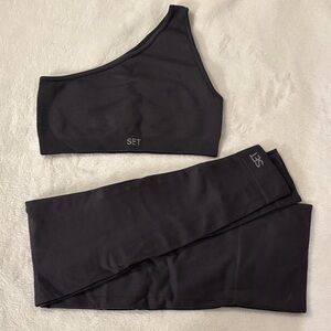 SET ACTIVE top and leggings size S